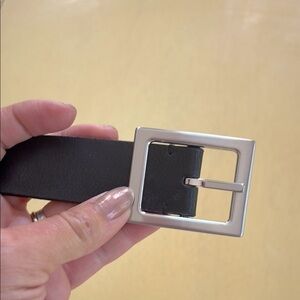 Calvin Klein Black leather belt